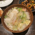 TANAKANY's cooksnap of when they made ☆豆腐とカニカマとえのきのスープ☆.