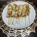 tuxedocat's cooksnap of when they made フライパンで簡単！ねぎ塩にんにく焼き鳥！.