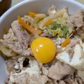 Cony◎'s cooksnap of when they made ☆すき焼き丼☆.