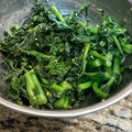 saki1010's cooksnap of when they made 菜の花の洋風マスタード和え.