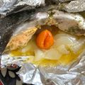 フジぽん's cooksnap of when they made 鮭カマのホイル焼き.