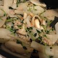 ちびかぁさん's cooksnap of when they made ポン酢味の常備菜！豆苗と大根のツナ炒め.