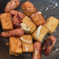 ☆ドキンちゃん☆”'s cooksnap of when they made 木綿豆腐&ソーセージ♪今夜の夕食.