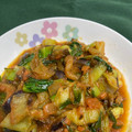 諭梨奈's cooksnap of when they made 茄子と青梗菜のトマトソース炒め.