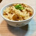 悠愛らぶ☆'s cooksnap of when they made ベビーホタテの炊き込みご飯.
