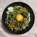 あやちゃる☆'s cooksnap of when they made Oisix そぼろと野菜のビビンバの再現.