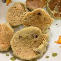 クックMQATWM☆'s cooksnap of when they made ＊離乳食後期＊ さつまりんごおやき.