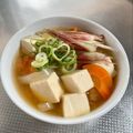 azbjbn's cooksnap of when they made 豆腐、生揚げ、玉ねぎの味噌汁.