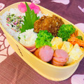 YU-ZEN's cooksnap of when they made 卵1個で♪厚みのあるだし巻き♪お弁当に♪.