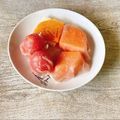 さくらん餅's cooksnap of when they made 簡単おつまみ☆生ハム＆柿♪.