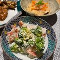 にことん's cooksnap of when they made ブロッコリーのわさびマヨ白和え.