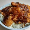 気まぐれ♡雨おんな's cooksnap of when they made 我が家のソースひれかつ丼.