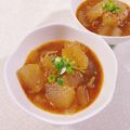 みぽぽ37's cooksnap of when they made 冬瓜の大量消費に☆冬瓜のマーボー含め煮.