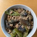 dollyj's cooksnap of when they made なすとピーマンのひき肉味噌炒め.