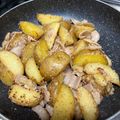 4KO's cooksnap of when they made ポテトとウインナー❀ฺニンニクチーズ.