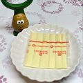 まこさんど's cooksnap of when they made うちの技☆スライスチーズ☆切るならコレ☆.