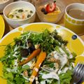 あっ君ママ♪'s cooksnap of when they made 香るゴマみそ豆乳スープ♪芽キャベツde.