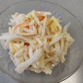 まゆみきママ's cooksnap of when they made 冬のサラダ　大根とりんごサラダ.