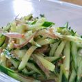 クック8WQN6X☆'s cooksnap of when they made みょうが香る やみつきキュウリのナムル風.