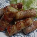 ゆゆっちゃ's cooksnap of when they made 切り込みで食べやすい白ねぎの豚ばら肉巻き.