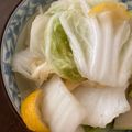 m2r3's cooksnap of when they made **褒められる柚子と白菜の漬物**.