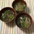 yesmama's cooksnap of when they made ごま油香るごぼうとわかめの味噌汁.