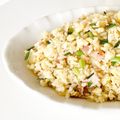 Pallotta's cooksnap of when they made ひとりランチ・お弁当に✿梅ネギ卵炒飯.
