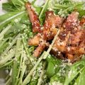 ariyuch's cooksnap of when they made 水菜とベーコンのシャキっとサラダ.