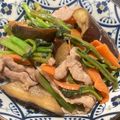 クックM6DK2O☆'s cooksnap of when they made 豚肉となすのからしポン酢炒め.