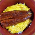 おかあぐま's cooksnap of when they made 簡単　うな玉丼.