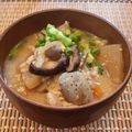 あーこ姐's cooksnap of when they made 野菜たっぷり♪我が家の豚汁.