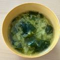 こーやんたん's cooksnap of when they made ほっこり♥わかめスープ.