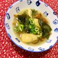 ふたごゆき's cooksnap of when they made なめことワカメの味噌汁♪ツルツル食感！.