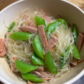 クックUI4ECZ☆'s cooksnap of when they made 【農家のレシピ】我が家のまかない春雨炒め.
