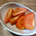 ばたみそーぱん☆'s cooksnap of when they made かんたん☆トマトの中華風サラダ.