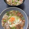 猫のミイヤ's cooksnap of when they made 豚バラとネギのあったか煮込みうどん。.