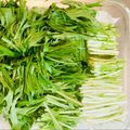 ボブナナ's cooksnap of when they made 水菜が長持ち＊我が家の保存方法.