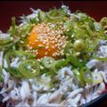 ちくわ君's cooksnap of when they made 簡単すぎる♡これだけ！ごま油deしらす丼.