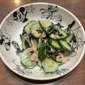 ネイビー1110's cooksnap of when they made きゅうりとワカメ、シーチキンのサラダ.