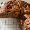 アンモ's cooksnap of when they made HMで甘くないチョコ バナナケーキ炊飯器.