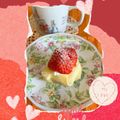 ★kokomama★'s cooksnap of when they made 旬の苺で簡単クレープ包みケーキ雛祭りにも.