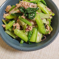 かわゆう1211's cooksnap of when they made 小松菜とサバ水煮缶のポン酢和え.