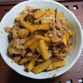 まやしゅうまま's cooksnap of when they made 節約！豚肉とさつまいものうまうま炒め.
