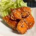 chocoraママ's cooksnap of when they made 子供もパクパク♪秋鮭の甘辛、ゴマ絡め.