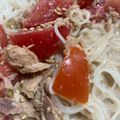 まみぷーこ's cooksnap of when they made 簡単5分♪冷た～いトマト＆シーチキン素麺.