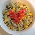 ミロ9607's cooksnap of when they made 卵とねぎのチャーハン.