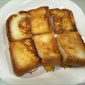 なーなちゃん's cooksnap of when they made *簡単！きなこのフレンチトースト卵ﾅｼ*.
