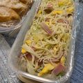 akoママクック's cooksnap of when they made 簡単！レタスとハムのそうめんチャンプルー.