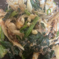 未々ちぃ's cooksnap of when they made 　梅干しでほうれん草と舞茸の和え物.