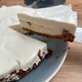 shok's cooksnap of when they made レア＆ベイクド★二層のチーズケーキ.